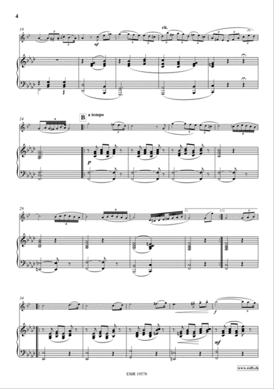 Balada Balada Clarinet Solo scores gallery preview page 4