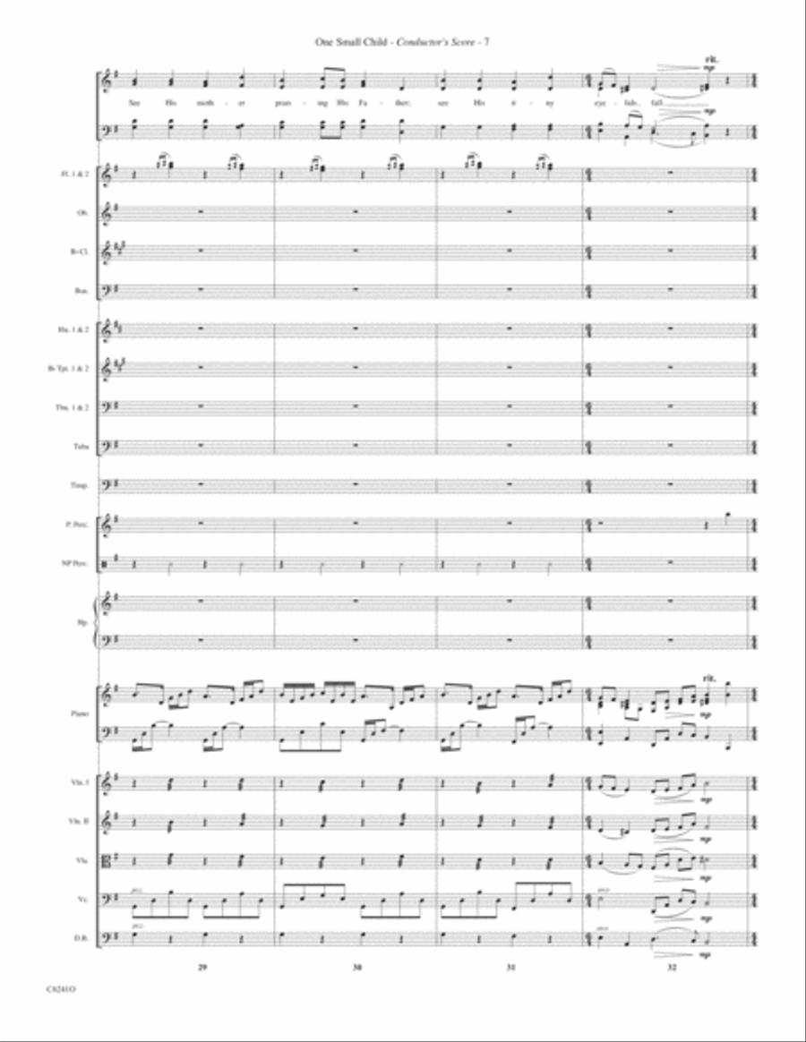 One Small Child Choir scores gallery preview page 8