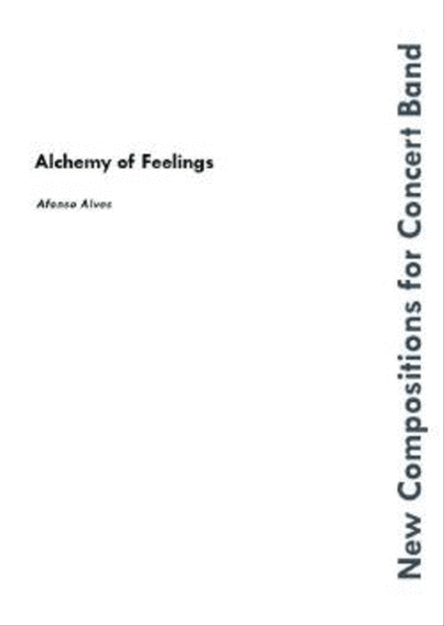 Alchemy of Feelings Concert Band scores gallery preview page 1