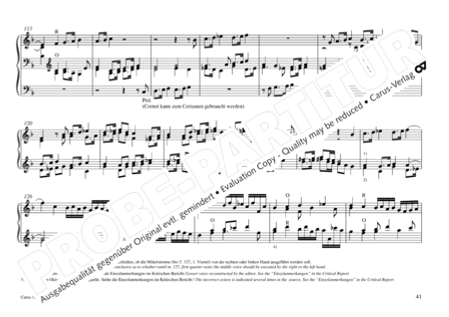 Organ music of the Hasse family Organ Solo scores gallery preview page 42