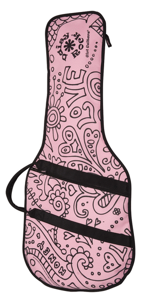 Daisy Rock Girl Guitars: Short Scale Electric Guitar Gig Bag (Pink)