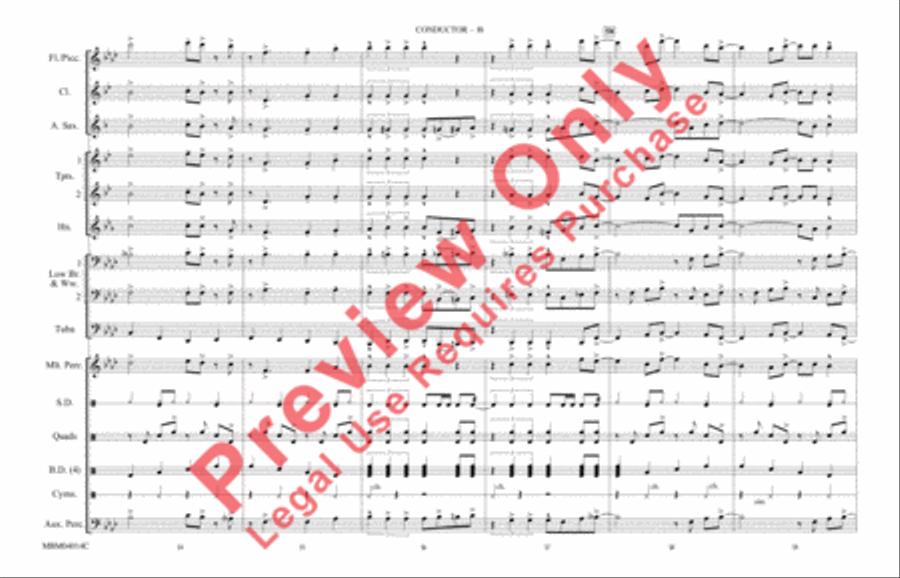Moondance Moondance Marching Band scores gallery preview page 11