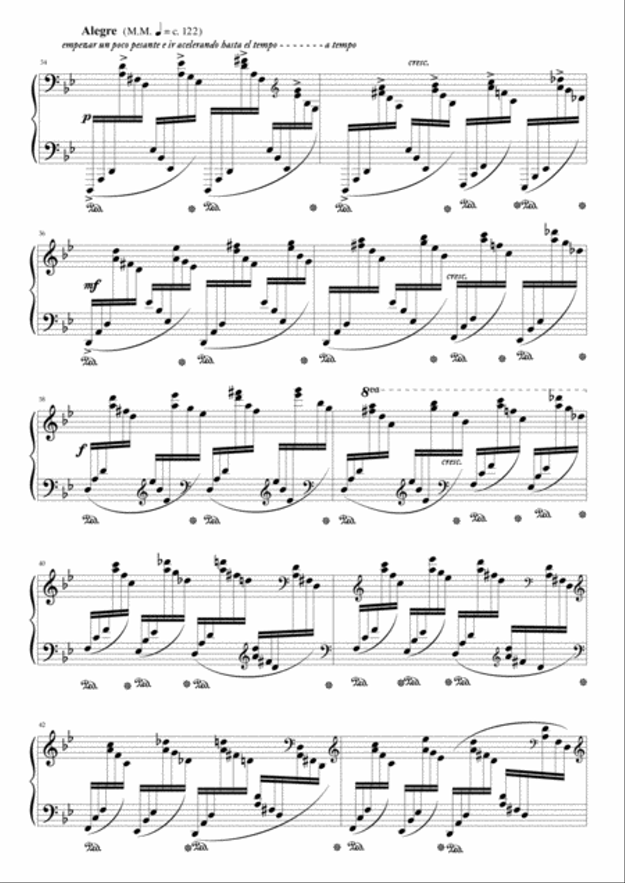Furia Flamenca Piano Solo scores gallery preview page 5