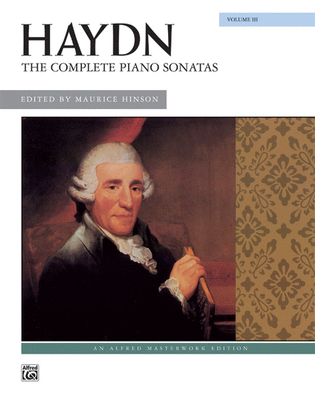 Book cover for The Complete Piano Sonatas, Volume 3