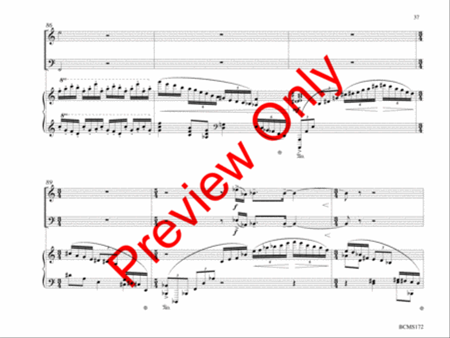 Journey Toward the Eternal Flame Bassoon scores gallery preview page 38