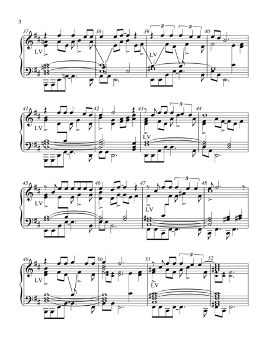 Hotel California - Score Only Handbell Choir scores gallery preview page 4