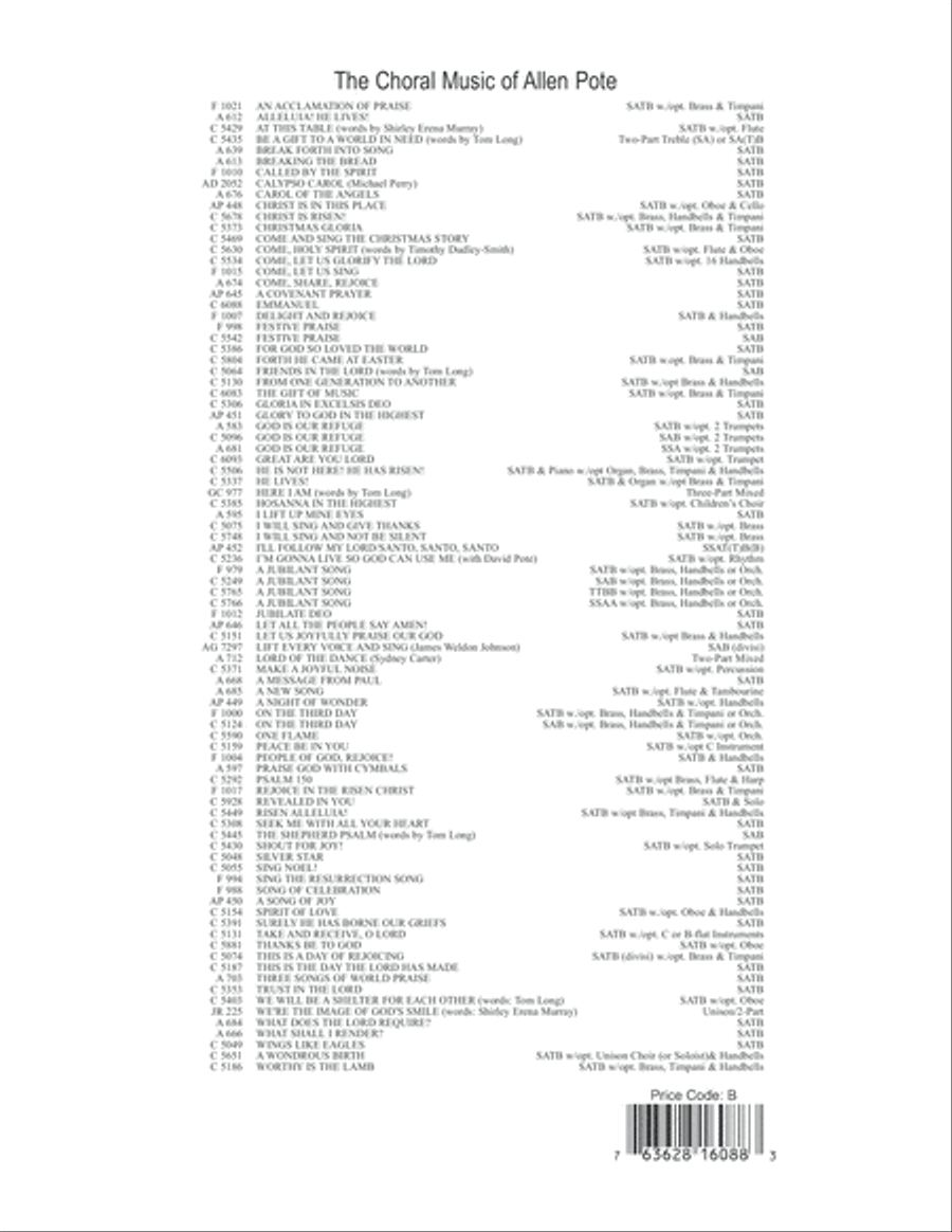 Emmanuel Emmanuel 4-Part scores gallery preview page 8