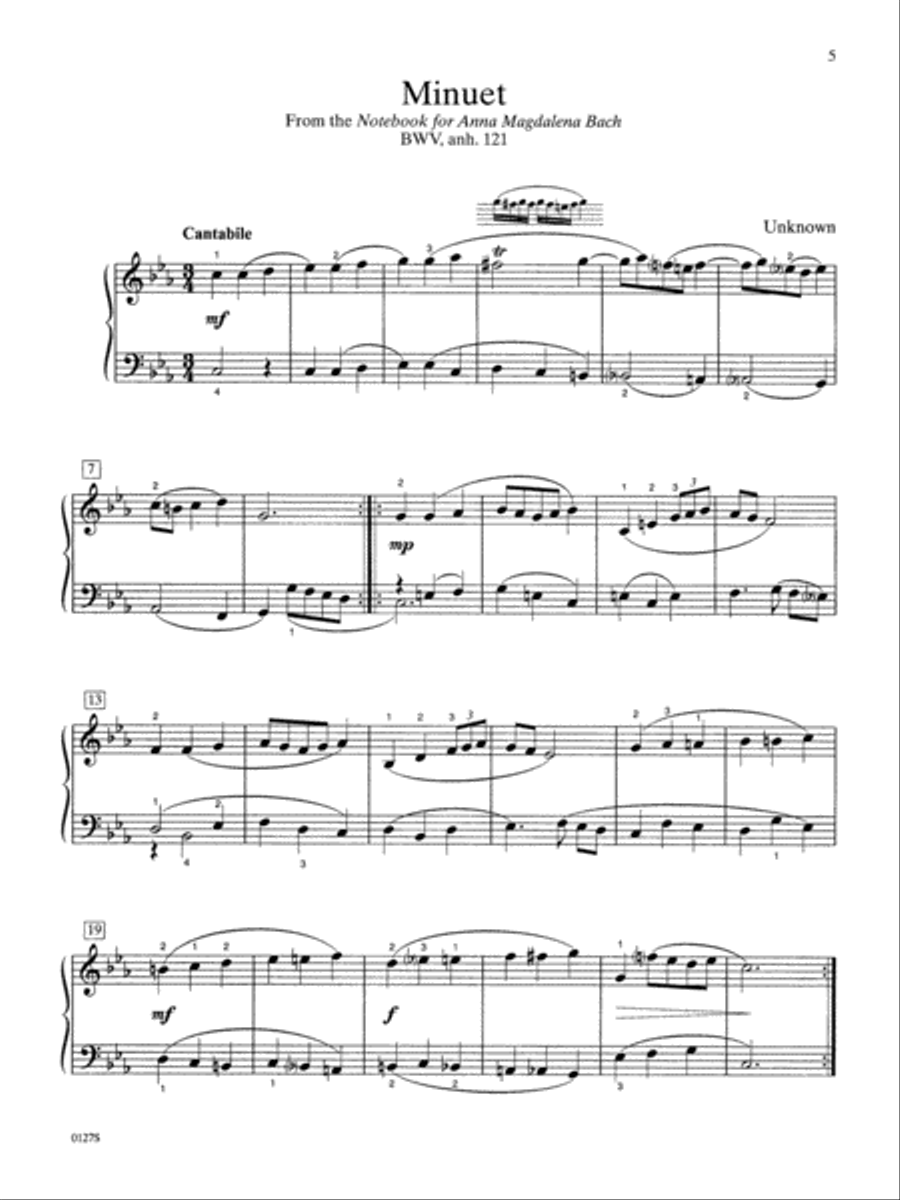 Piano Literature of the 17th, 18th and 19th Centuries, Book 3 Piano Method scores gallery preview page 4