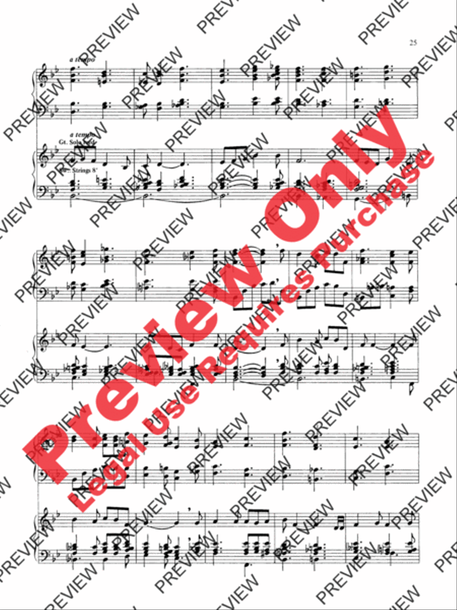 Peaceful Meditations Organ scores gallery preview page 14