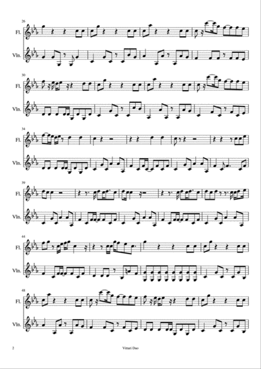 Skyfall Skyfall Flute scores gallery preview page 2