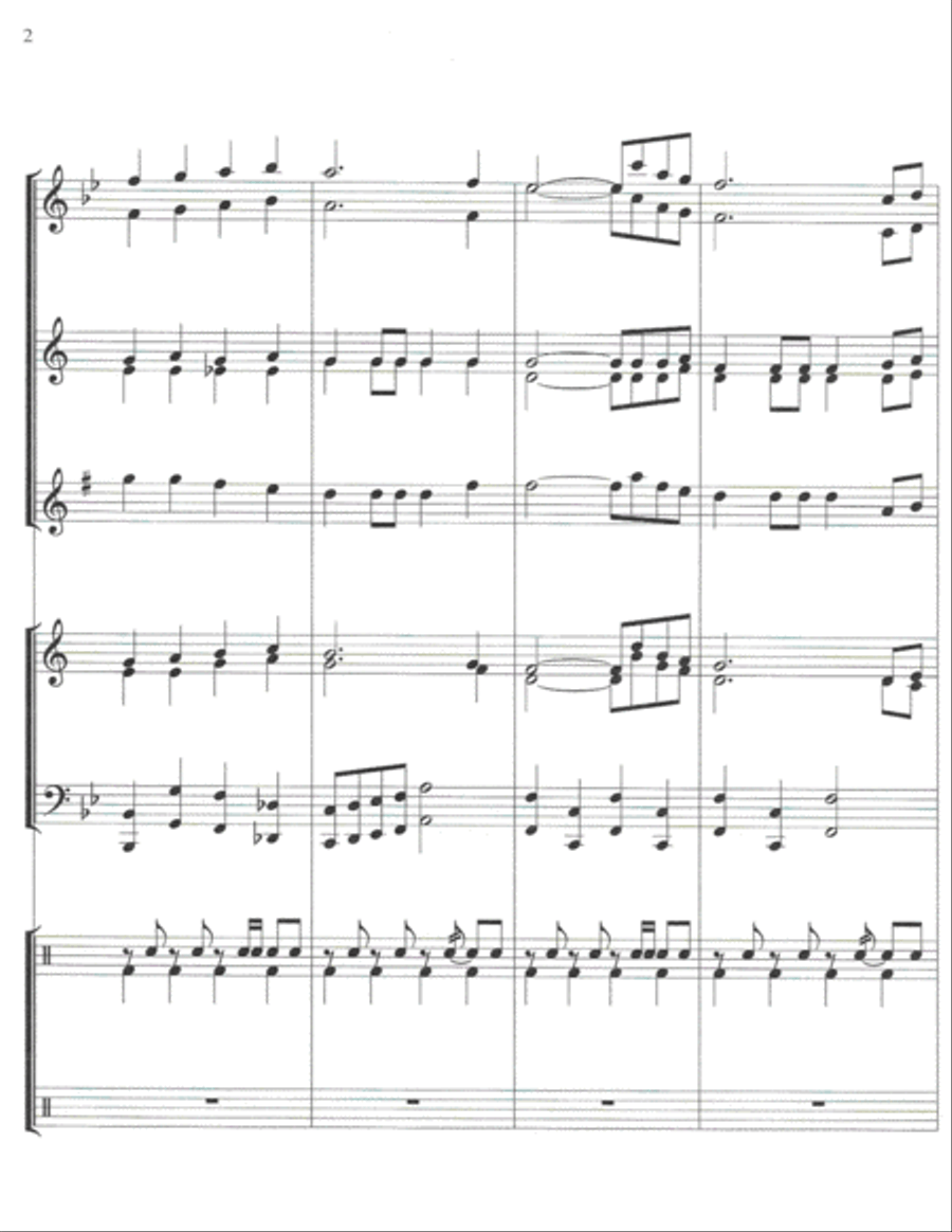 THE ROLLER COASTER MARCH Concert Band scores gallery preview page 6