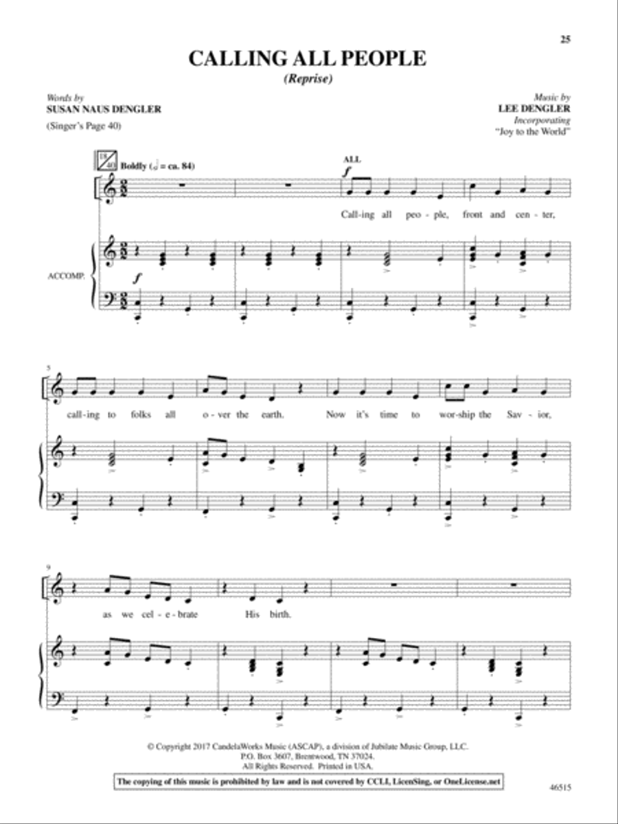 Out Standing in Their Field Choir scores gallery preview page 29