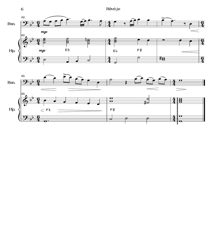 Reve-je for bassoon and harp image number null