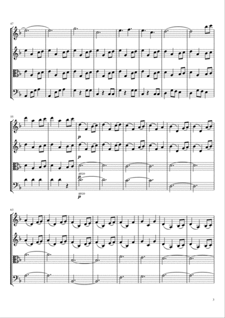 Game Of Thrones Game Of Thrones String Quartet scores gallery preview page 3