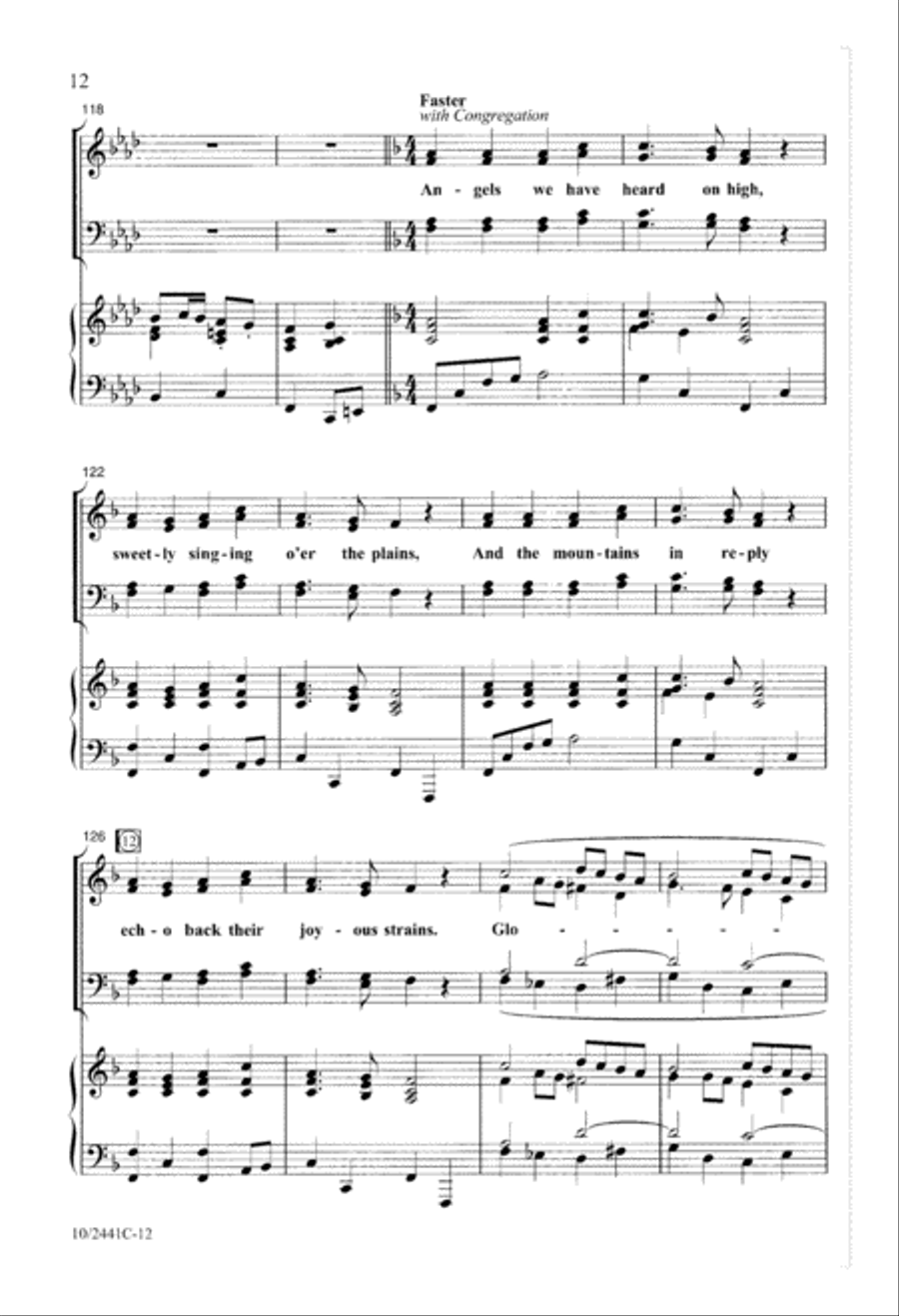 Sing We All of Christmas Sing We All of Christmas 4-Part scores gallery preview page 12