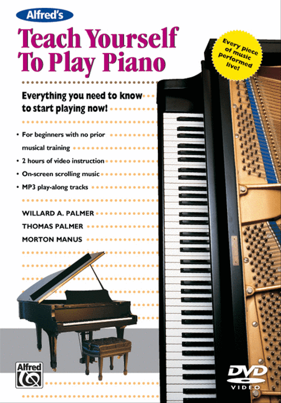 Book cover for Alfred's Teach Yourself to Play Piano