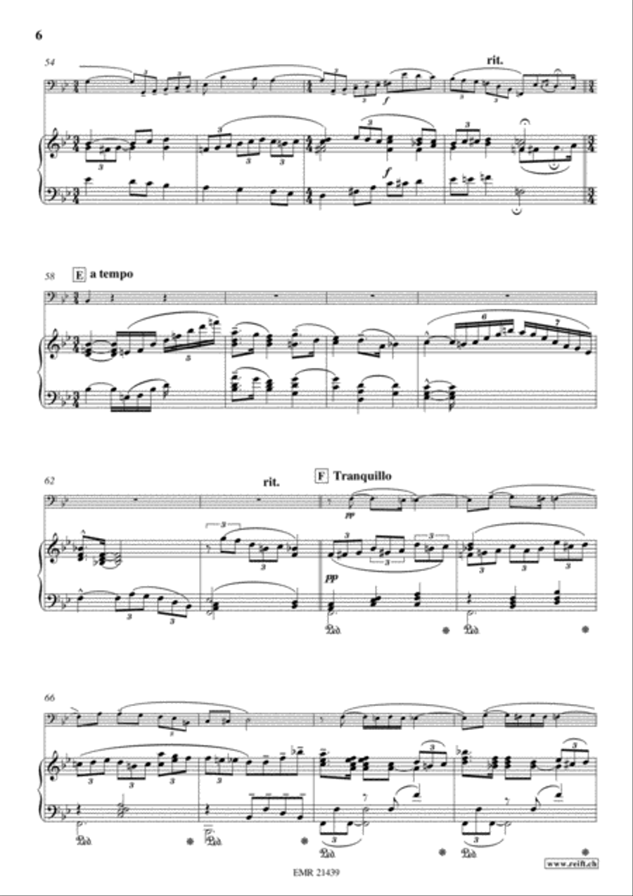 Concerto No. 7 Bass Trombone scores gallery preview page 6