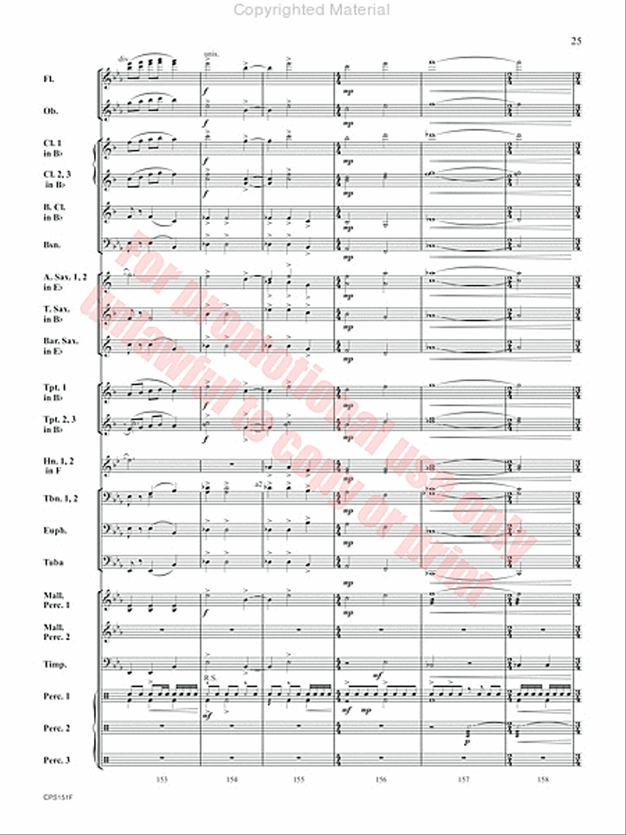 Jumpstart Concert Band scores gallery preview page 26