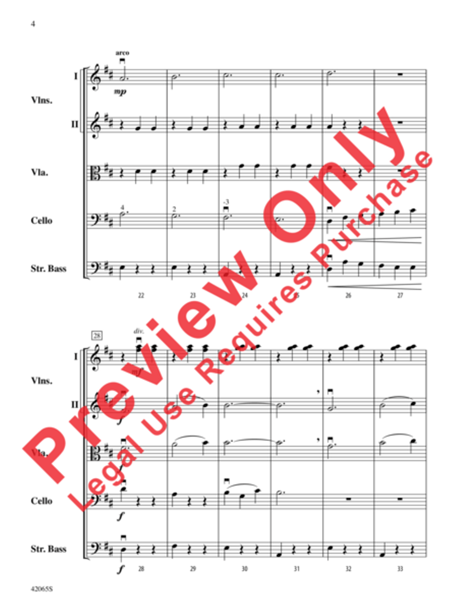 Les Patineurs String Orchestra scores gallery preview page 5