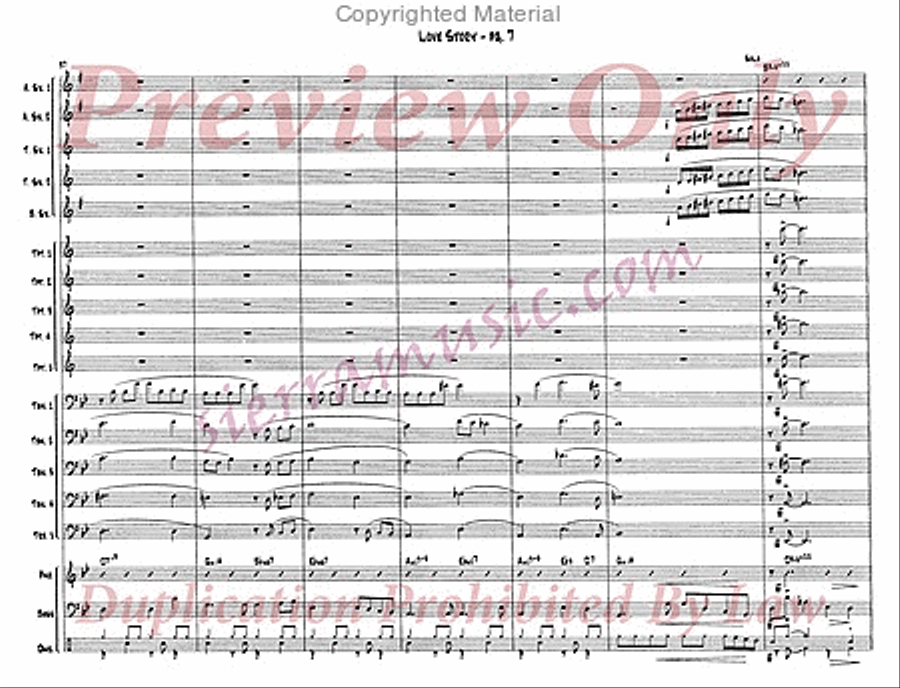 Love Story Love Story Jazz Ensemble scores gallery preview page 8