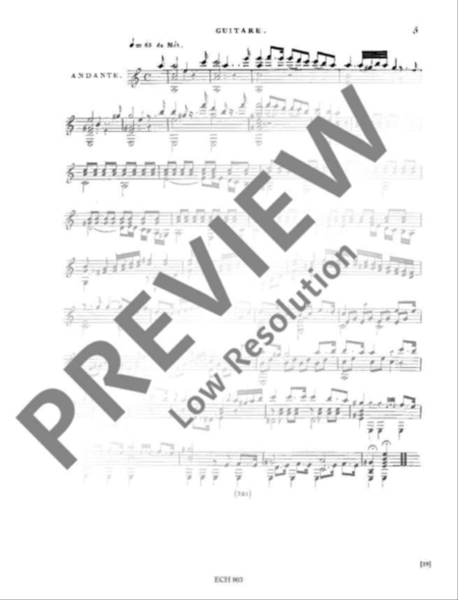 The Complete Works for Guitar Classical Guitar scores gallery preview page 20