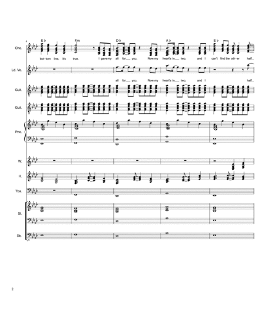 S.o.s. Large Ensemble scores gallery preview page 2