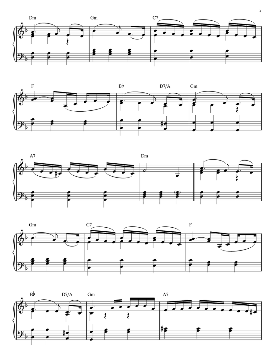 Chess Piano Solo scores gallery preview page 3