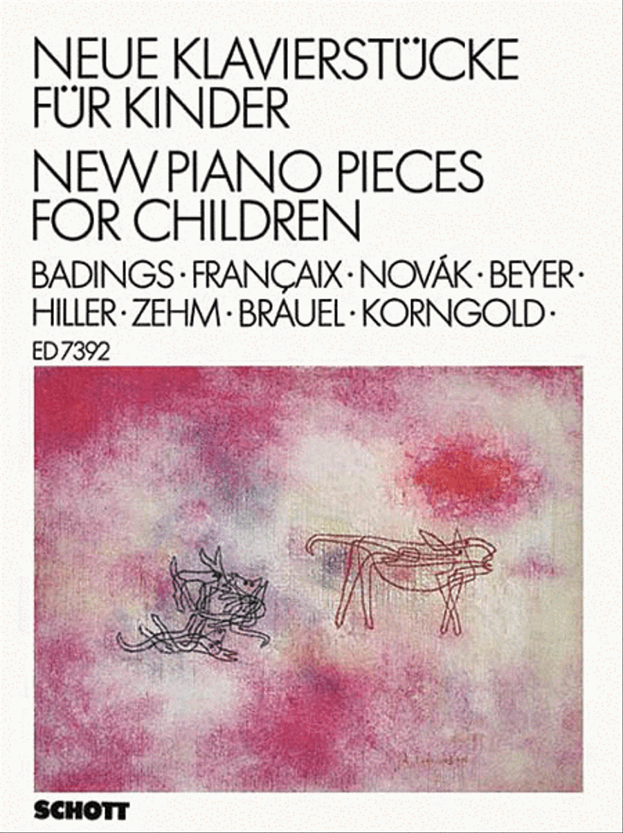 New Piano Pieces For Children