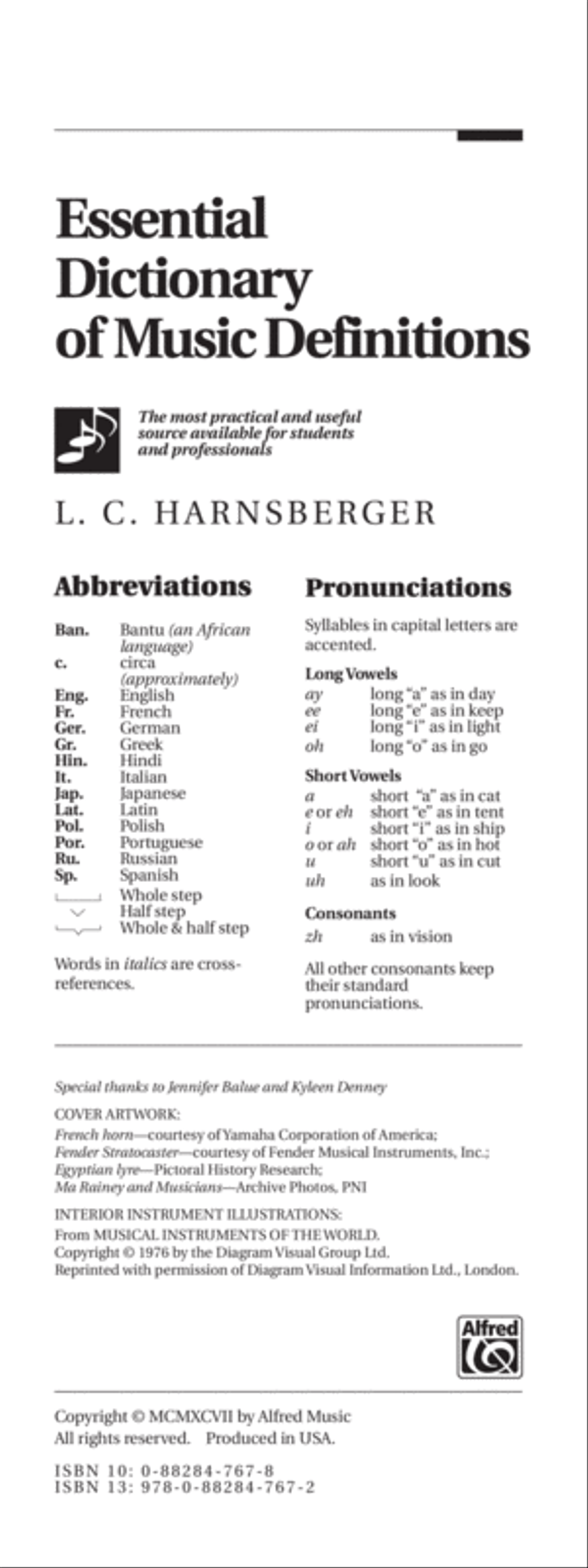 Essential Dictionary of Music Definitions Collection / Songbook scores gallery preview page 4