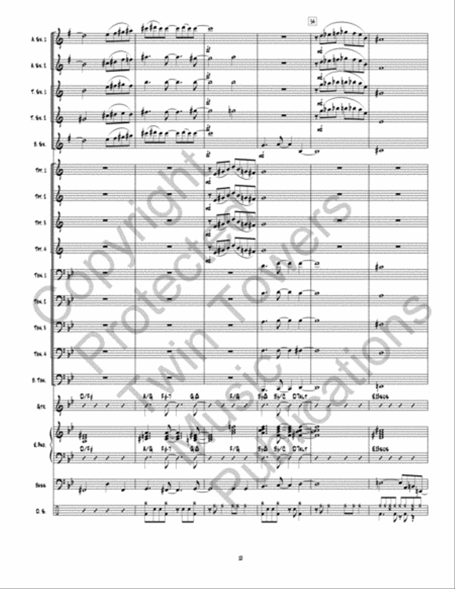Magic Carpet Magic Carpet Jazz Ensemble scores gallery preview page 11