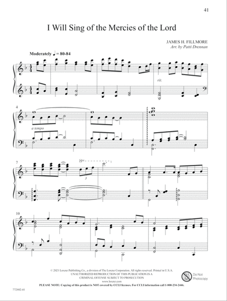 The Faithfulness of God The Faithfulness of God Piano Solo scores gallery preview page 20