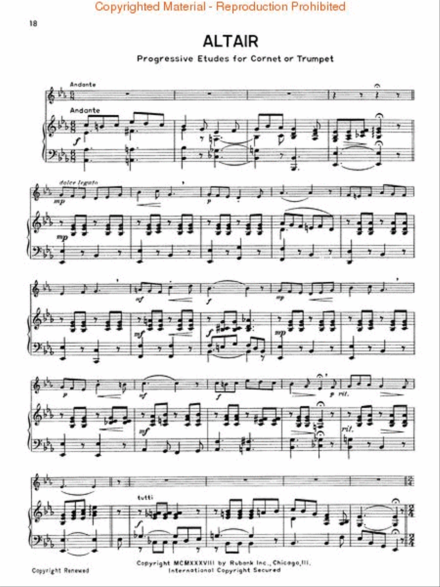 Trumpet Stars – Set 1 Trumpet Solo scores gallery preview page 3