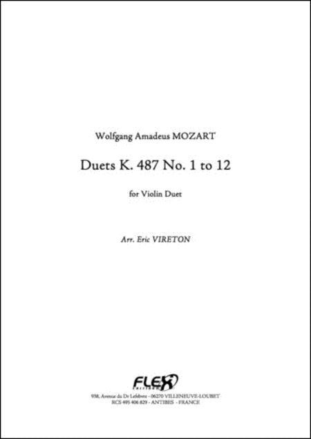 Duet K.487 No. 1 To 12