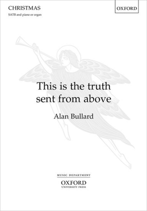 Book cover for This is the truth sent from above