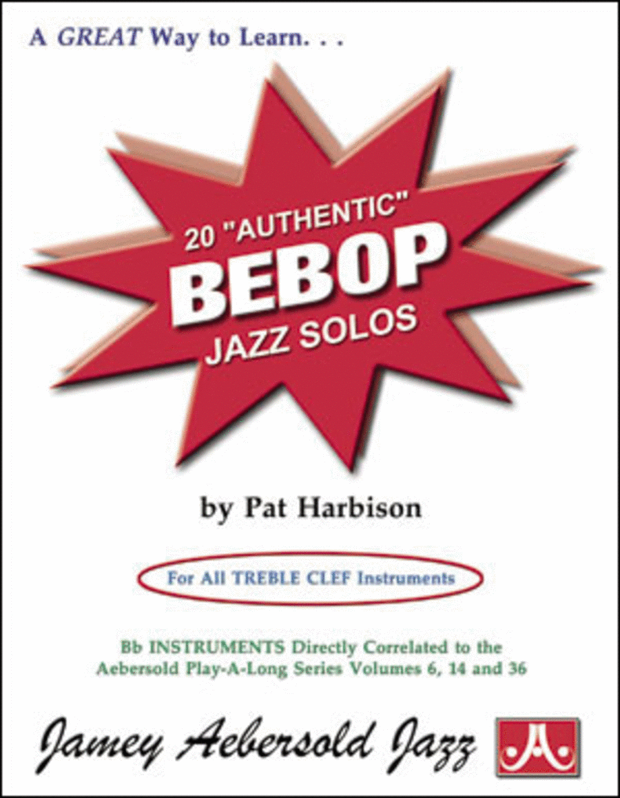 20 Authentic Bebop Solos C Instrument scores gallery preview page 1