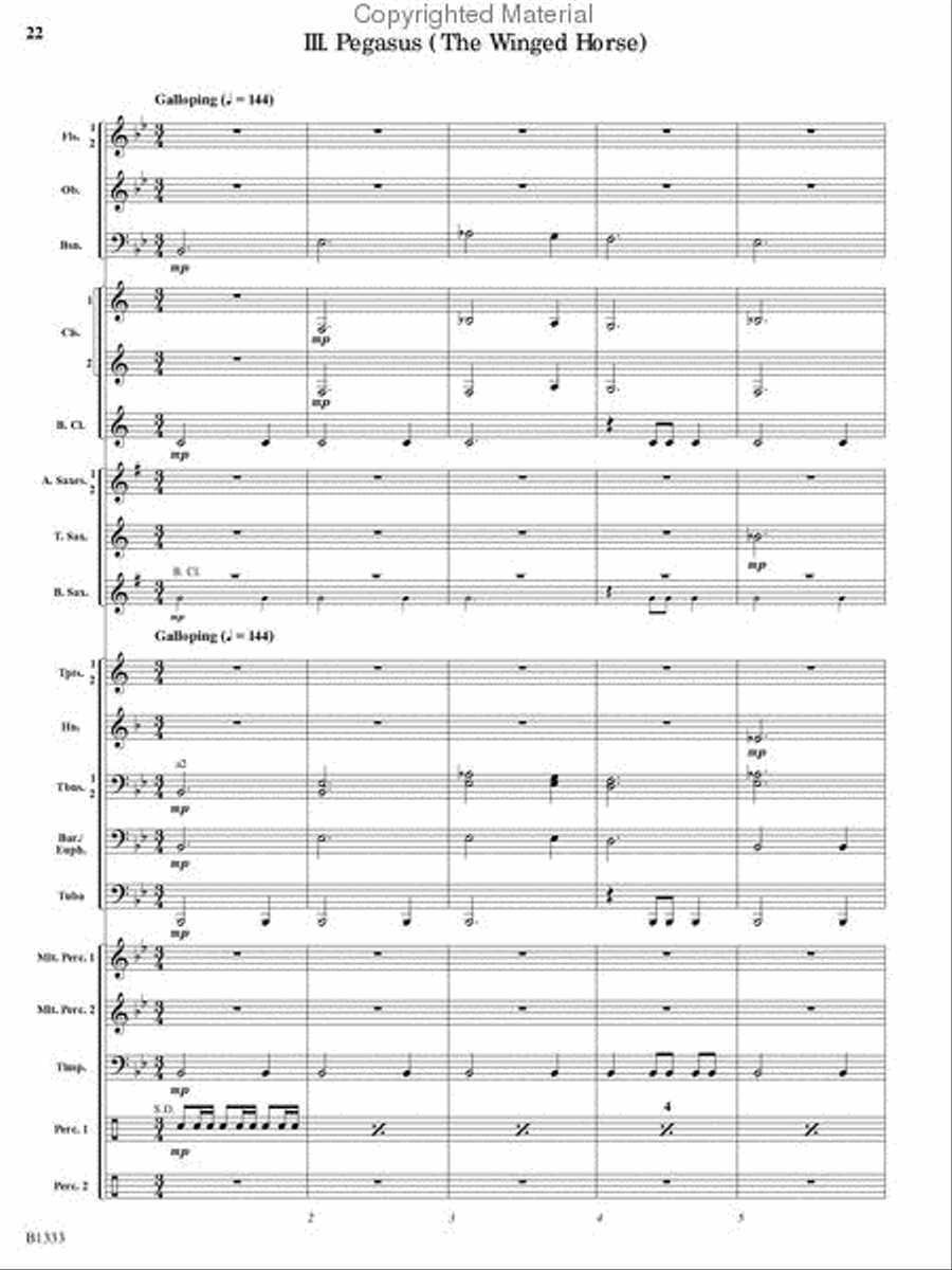 Starscapes Concert Band scores gallery preview page 20