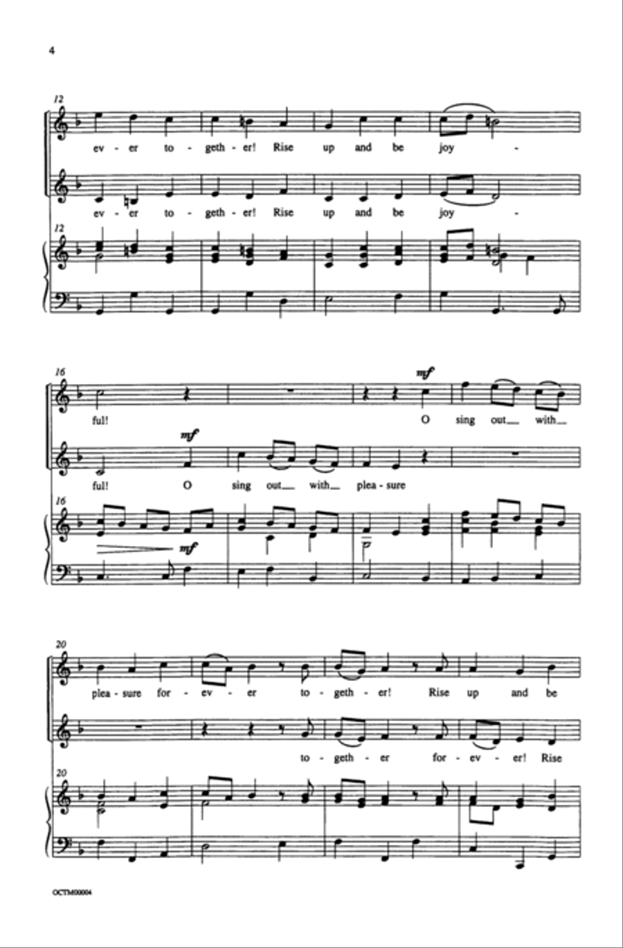 <br>Sheet music extract