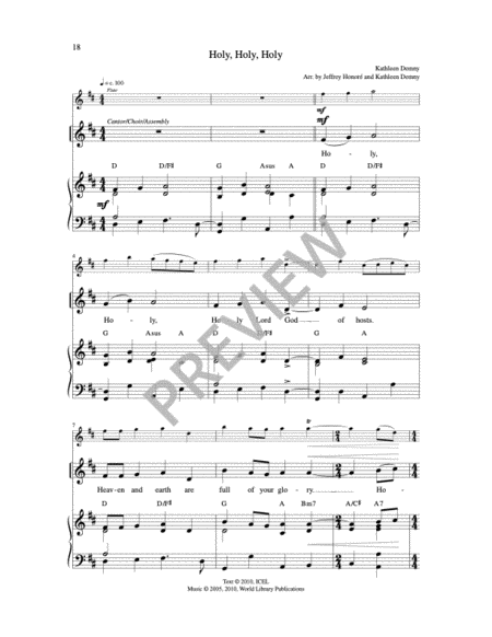 Mass of Joy - Full Score image number null