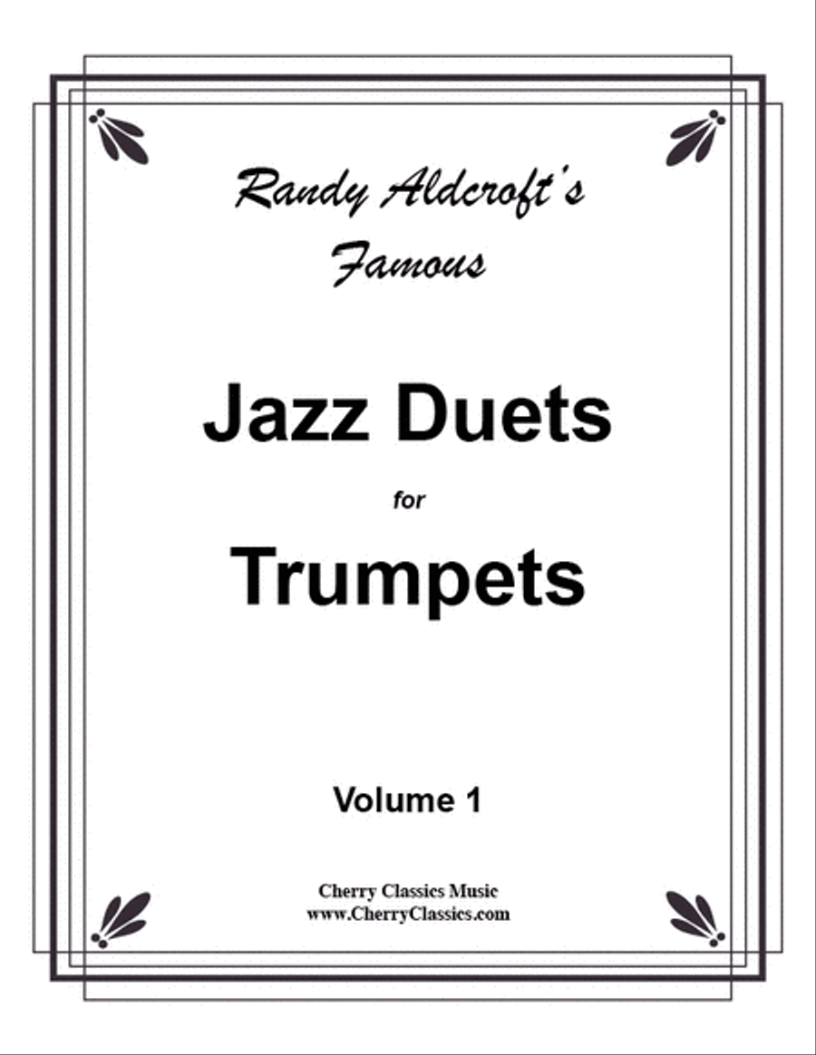 Famous Jazz Duets, v. 1 Trumpet Duet Trumpet Duet scores gallery preview page 1