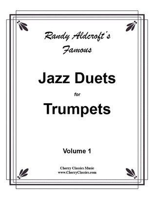Book cover for Famous Jazz Duets, v. 1 Trumpet Duet