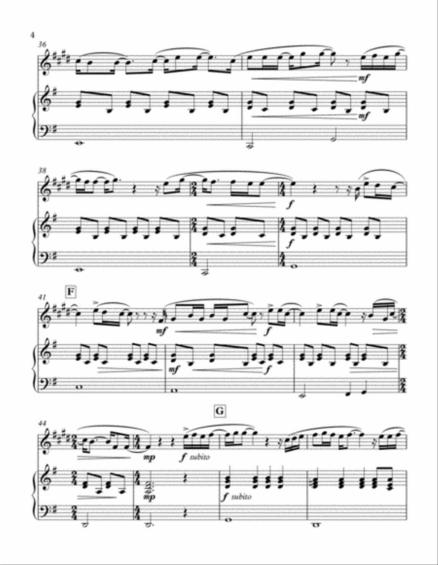 Warrior Alto Saxophone scores gallery preview page 6