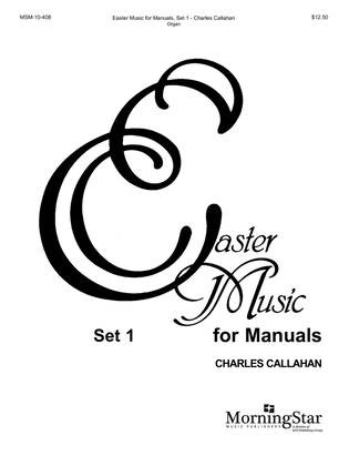 Book cover for Easter Music for Manuals, Set 1