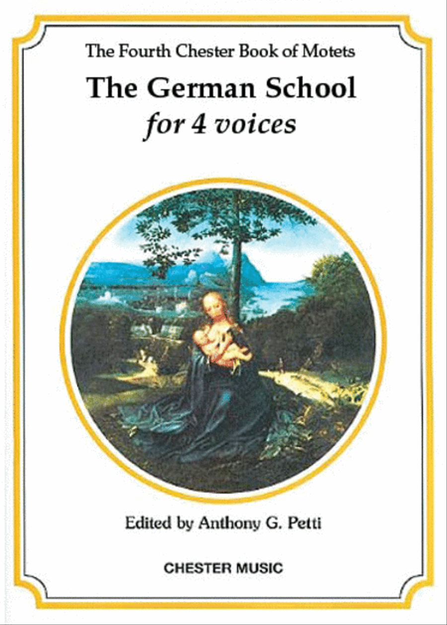 The Chester Book of Motets - Volume 4 4-Part scores gallery preview page 1