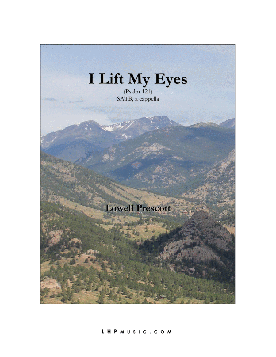 I Lift My Eyes (Psalm 121) 4-Part scores gallery preview page 1