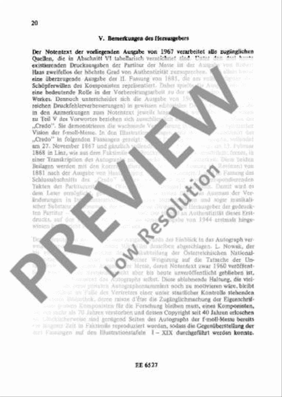 Mass No. 3 f minor Mass No. 3 f minor Choir scores gallery preview page 21