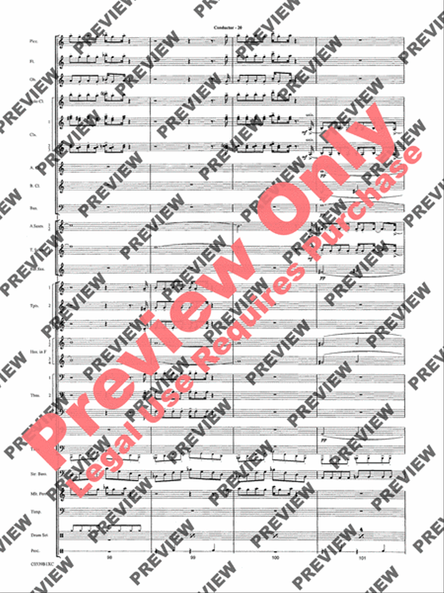 In the Miller Mood Concert Band scores gallery preview page 23