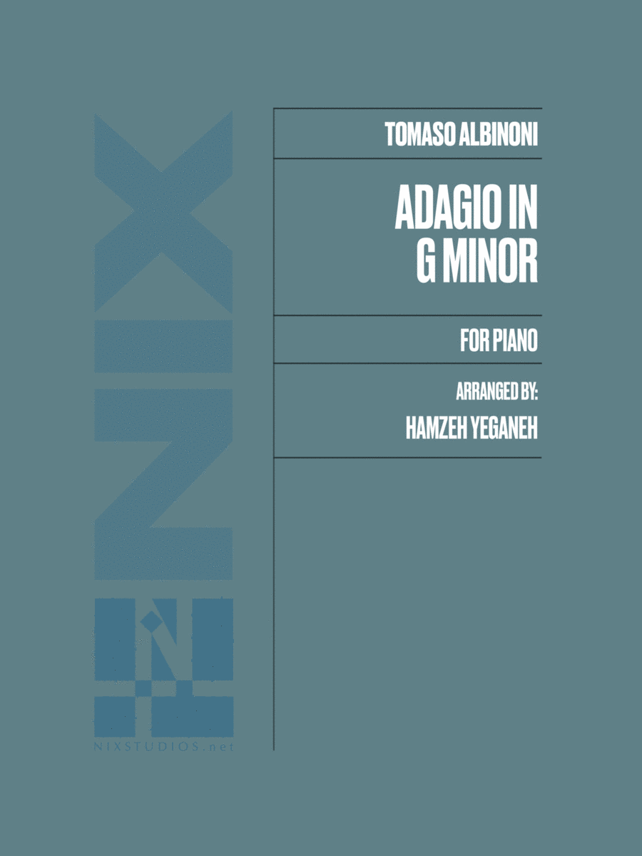 Adagio in G Minor Piano Method scores gallery preview page 1