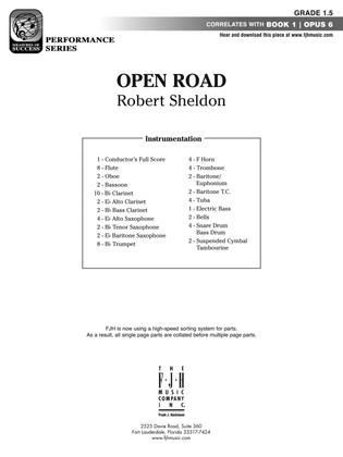 Open Road: Score