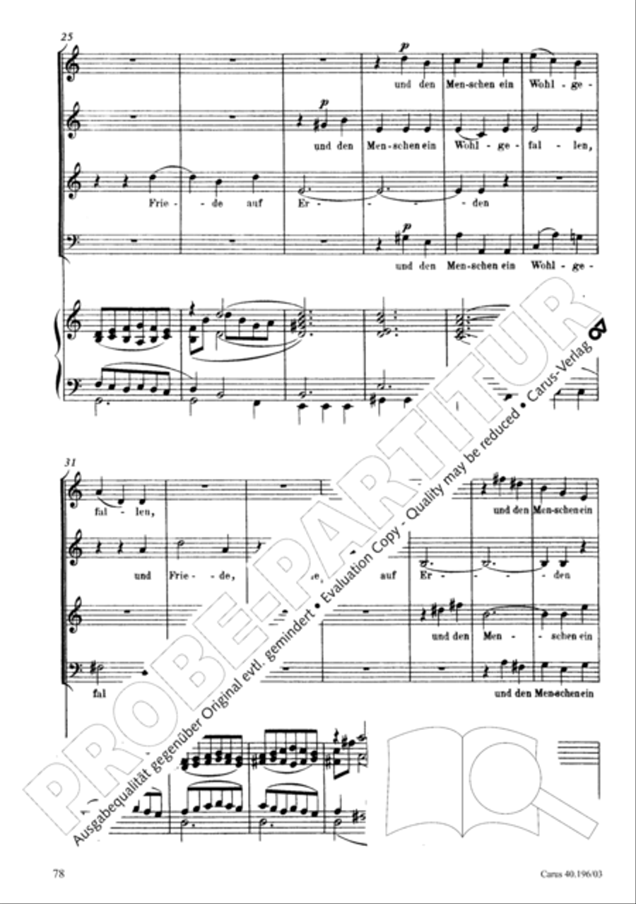 Die Geburt Christi SSA scores gallery preview page 79