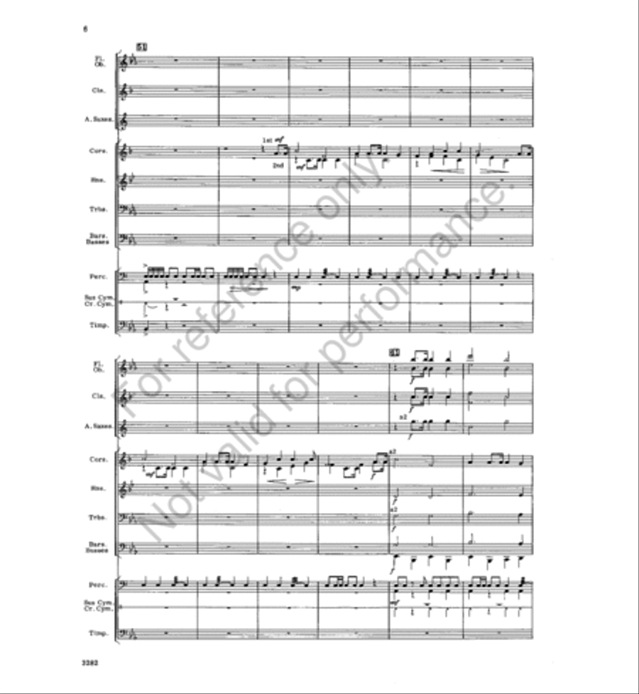 Fanfareon Fanfareon Concert Band scores gallery preview page 6